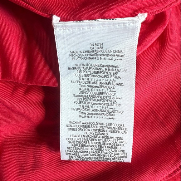 BCBGMAXAZRIA red Kaeya gown goddess XXS NWT - Picture 9 of 13